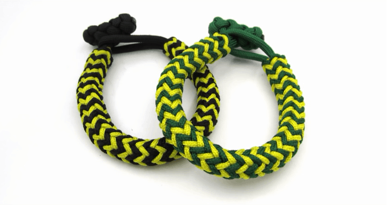 Paracord Tutorial- How To Tie A 2 Color Thin Line Solomon Bar