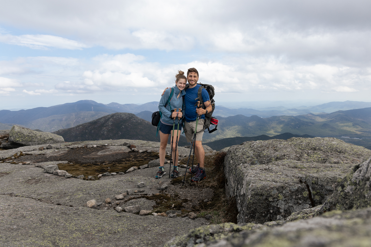 On the summit of Mount Marcy | Mitch Bowmile