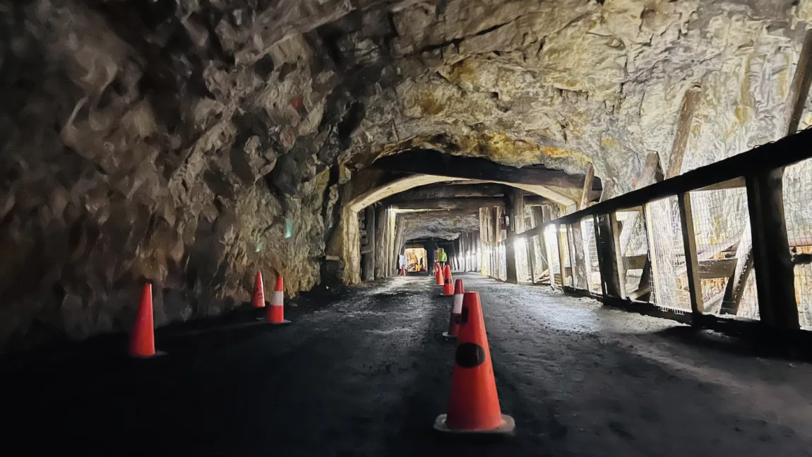 Inside the Bellevue Underground Mine