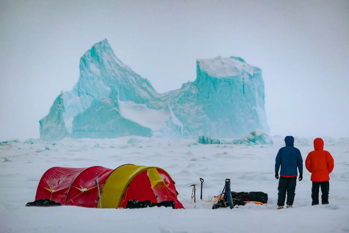 Frank Wolf and the team on the Kangiqluk Expedition