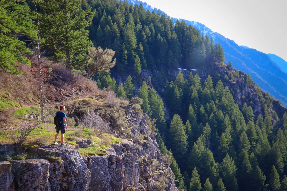Hero 1 Hiking Logan Canyon Standing 2048 x 1365 by Josh Bates