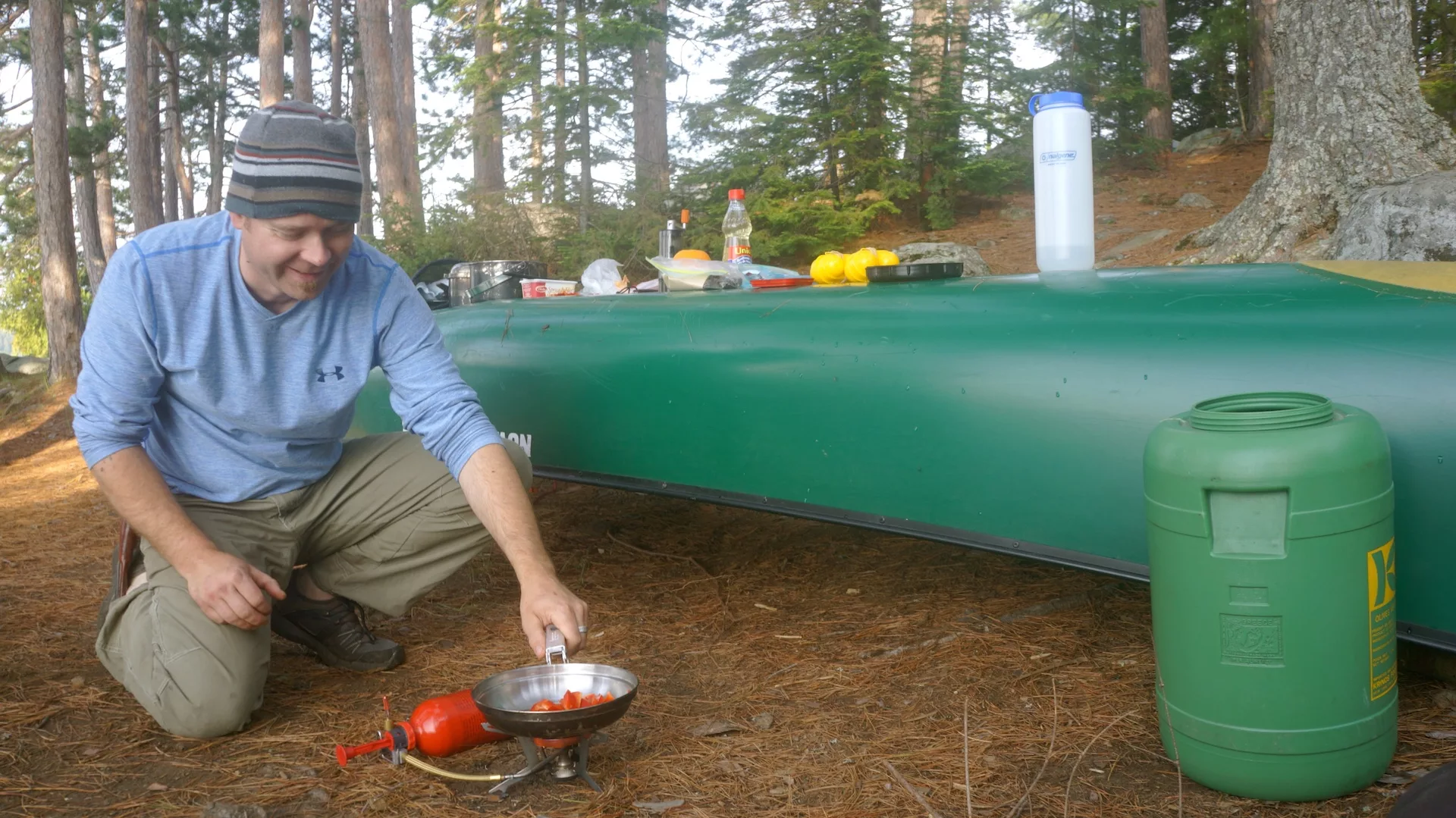 Explore Magazine stove cooking spring camp Explore Magazine stove cooking spring camp